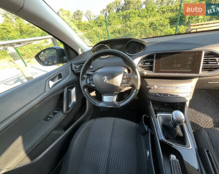 Черный Пежо 308, объемом двигателя 1.56 л и пробегом 284 тыс. км за 9300 $, фото 8 на Automoto.ua