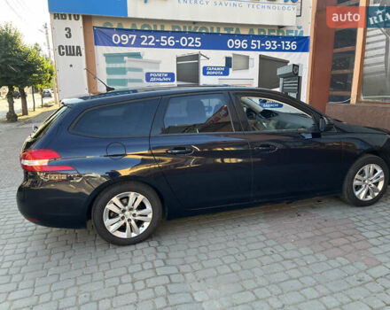 Черный Пежо 308, объемом двигателя 1.56 л и пробегом 284 тыс. км за 9300 $, фото 6 на Automoto.ua