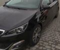 Черный Пежо 308, объемом двигателя 2 л и пробегом 180 тыс. км за 12800 $, фото 1 на Automoto.ua