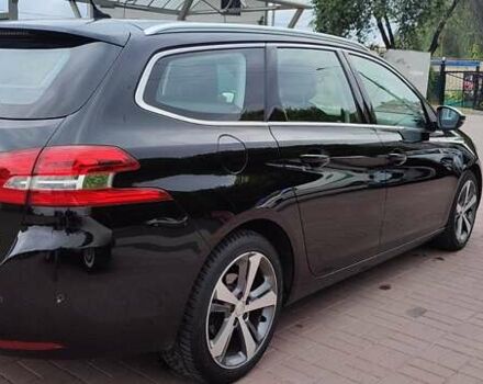 Черный Пежо 308, объемом двигателя 2 л и пробегом 223 тыс. км за 12500 $, фото 5 на Automoto.ua