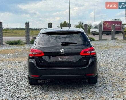 Черный Пежо 308, объемом двигателя 1.56 л и пробегом 221 тыс. км за 10750 $, фото 6 на Automoto.ua