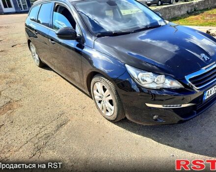 Черный Пежо 308, объемом двигателя 1.6 л и пробегом 163 тыс. км за 9500 $, фото 1 на Automoto.ua