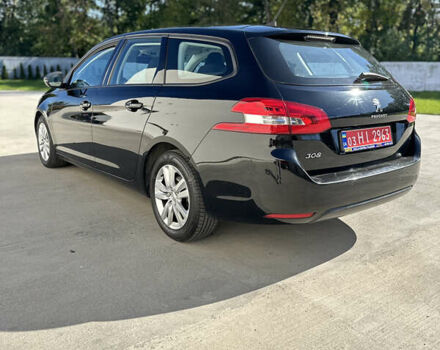 Черный Пежо 308, объемом двигателя 1.6 л и пробегом 212 тыс. км за 9500 $, фото 4 на Automoto.ua