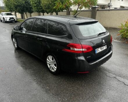 Чорний Пежо 308, об'ємом двигуна 1.6 л та пробігом 220 тис. км за 6999 $, фото 1 на Automoto.ua