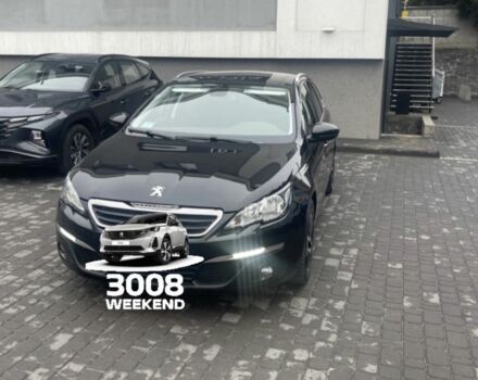 Чорний Пежо 308, об'ємом двигуна 2 л та пробігом 333 тис. км за 9400 $, фото 1 на Automoto.ua