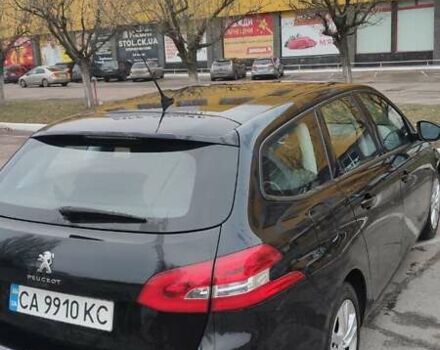 Черный Пежо 308, объемом двигателя 1.5 л и пробегом 175 тыс. км за 12900 $, фото 5 на Automoto.ua