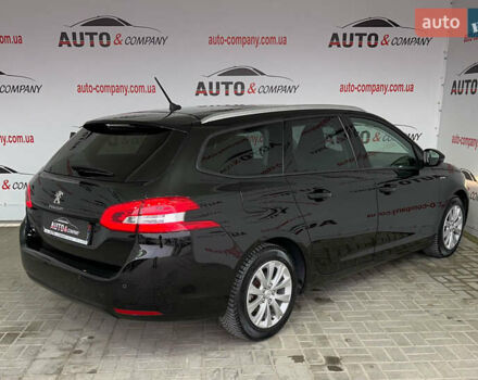 Чорний Пежо 308, об'ємом двигуна 1.5 л та пробігом 179 тис. км за 12950 $, фото 2 на Automoto.ua