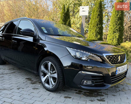 Черный Пежо 308, объемом двигателя 1.5 л и пробегом 186 тыс. км за 14200 $, фото 1 на Automoto.ua