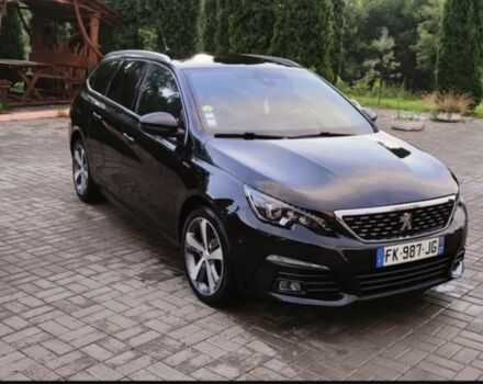 Черный Пежо 308, объемом двигателя 1.5 л и пробегом 196 тыс. км за 14300 $, фото 1 на Automoto.ua