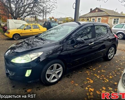 Черный Пежо 308, объемом двигателя 1.6 л и пробегом 270 тыс. км за 4900 $, фото 1 на Automoto.ua