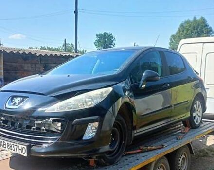 Черный Пежо 308, объемом двигателя 1.6 л и пробегом 180 тыс. км за 1500 $, фото 1 на Automoto.ua