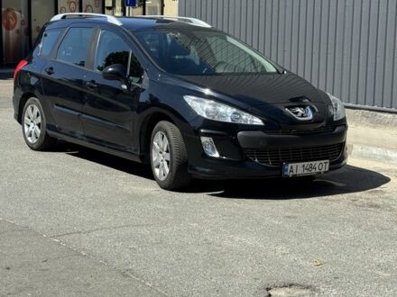 Чорний Пежо 308, об'ємом двигуна 1.6 л та пробігом 152 тис. км за 6200 $, фото 1 на Automoto.ua