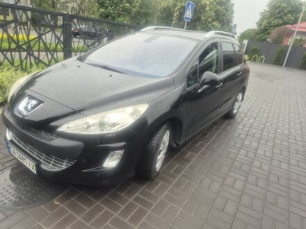Черный Пежо 308, объемом двигателя 1.6 л и пробегом 178 тыс. км за 4450 $, фото 1 на Automoto.ua
