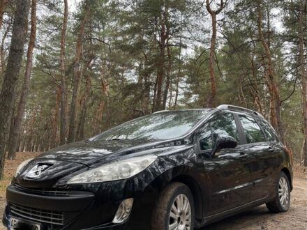 Черный Пежо 308, объемом двигателя 1.6 л и пробегом 233 тыс. км за 4500 $, фото 1 на Automoto.ua