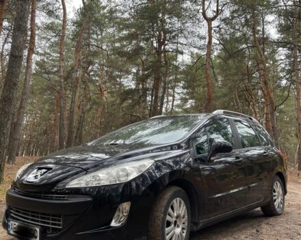 Черный Пежо 308, объемом двигателя 1.6 л и пробегом 233 тыс. км за 4700 $, фото 1 на Automoto.ua