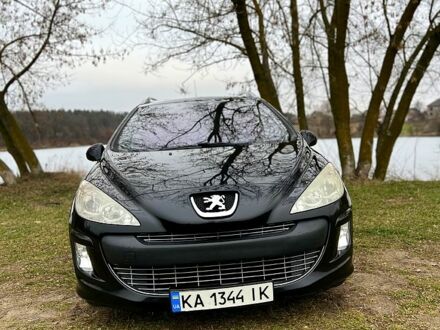 Чорний Пежо 308, об'ємом двигуна 1.6 л та пробігом 263 тис. км за 5500 $, фото 1 на Automoto.ua