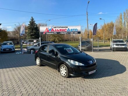 Черный Пежо 308, объемом двигателя 1.6 л и пробегом 199 тыс. км за 6200 $, фото 1 на Automoto.ua