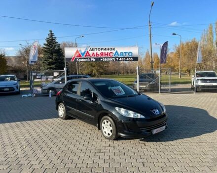 Черный Пежо 308, объемом двигателя 1.6 л и пробегом 199 тыс. км за 6200 $, фото 1 на Automoto.ua