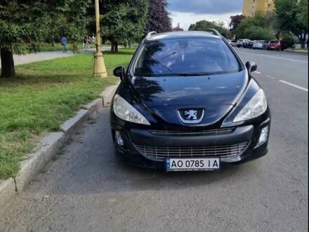 Пежо 308 2008 в Ужгороде на Automoto.ua Черный Пежо 308, объемом двигателя 2 л и пробегом 180 тыс. км за 6500 $, фото 1 на Automoto.ua
