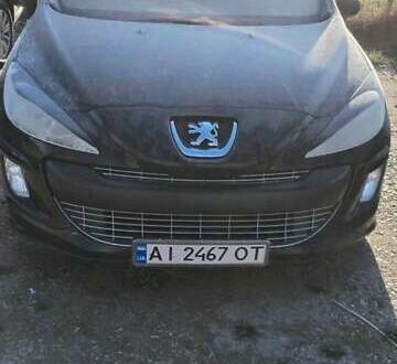 Пежо 308 2008 у Києві на Automoto.ua Чорний Пежо 308, об'ємом двигуна 1.56 л та пробігом 270 тис. км за 4500 $, фото 1 на Automoto.ua