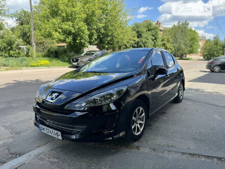 Чорний Пежо 308, об'ємом двигуна 1.6 л та пробігом 290 тис. км за 3600 $, фото 1 на Automoto.ua