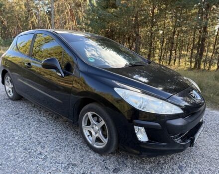 Черный Пежо 308, объемом двигателя 1.6 л и пробегом 185 тыс. км за 4400 $, фото 1 на Automoto.ua