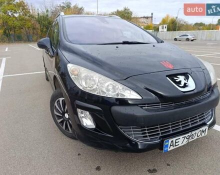 Черный Пежо 308, объемом двигателя 1.6 л и пробегом 278 тыс. км за 3900 $, фото 1 на Automoto.ua