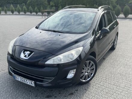 Пежо 308 2008 в Полтаве на Automoto.ua Черный Пежо 308, объемом двигателя 1.6 л и пробегом 2 тыс. км за 5000 $, фото 1 на Automoto.ua