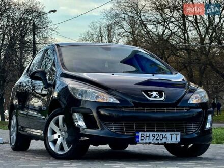 Черный Пежо 308, объемом двигателя 1.6 л и пробегом 166 тыс. км за 5400 $, фото 1 на Automoto.ua