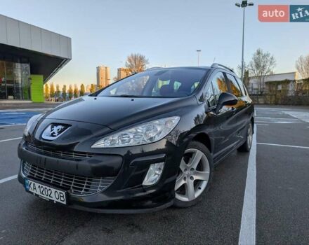 Пежо 308 2009 в Киеве на Automoto.ua Черный Пежо 308, объемом двигателя 2 л и пробегом 292 тыс. км за 7299 $, фото 1 на Automoto.ua