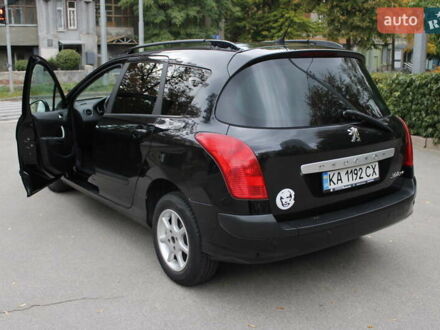 Чорний Пежо 308, об'ємом двигуна 1.4 л та пробігом 265 тис. км за 4299 $, фото 1 на Automoto.ua