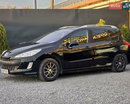 Черный Пежо 308, объемом двигателя 1.6 л и пробегом 196 тыс. км за 3999 $, фото 1 на Automoto.ua