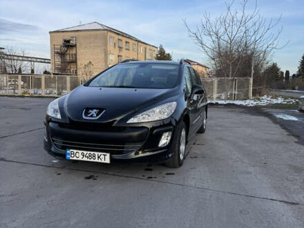 Черный Пежо 308, объемом двигателя 1.6 л и пробегом 248 тыс. км за 4999 $, фото 1 на Automoto.ua