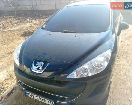 Чорний Пежо 308, об'ємом двигуна 1.4 л та пробігом 231 тис. км за 5300 $, фото 1 на Automoto.ua
