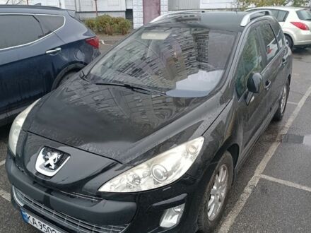Пежо 308 2009 у Києві на Automoto.ua Чорний Пежо 308, об'ємом двигуна 1.6 л та пробігом 137 тис. км за 6500 $, фото 1 на Automoto.ua