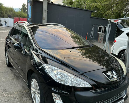 Черный Пежо 308, объемом двигателя 1.6 л и пробегом 139 тыс. км за 5800 $, фото 1 на Automoto.ua