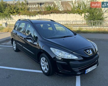 Чорний Пежо 308, об'ємом двигуна 1.56 л та пробігом 275 тис. км за 5500 $, фото 1 на Automoto.ua