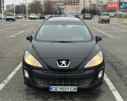 Черный Пежо 308, объемом двигателя 1.56 л и пробегом 225 тыс. км за 5500 $, фото 1 на Automoto.ua