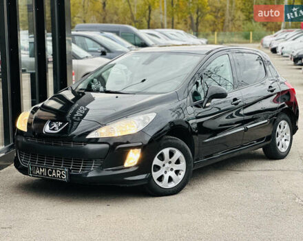 Черный Пежо 308, объемом двигателя 1.6 л и пробегом 248 тыс. км за 5700 $, фото 1 на Automoto.ua
