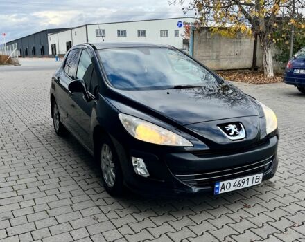 Черный Пежо 308, объемом двигателя 1.6 л и пробегом 183 тыс. км за 5000 $, фото 1 на Automoto.ua