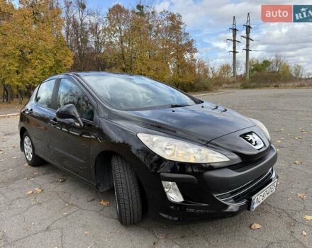 Черный Пежо 308, объемом двигателя 1.56 л и пробегом 320 тыс. км за 5300 $, фото 1 на Automoto.ua