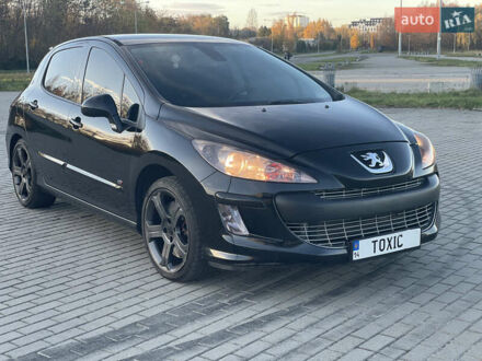 Чорний Пежо 308, об'ємом двигуна 1.6 л та пробігом 207 тис. км за 6000 $, фото 1 на Automoto.ua