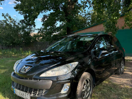 Пежо 308 2010 у Полтаві на Automoto.ua Чорний Пежо 308, об'ємом двигуна 1.6 л та пробігом 159 тис. км за 5900 $, фото 1 на Automoto.ua