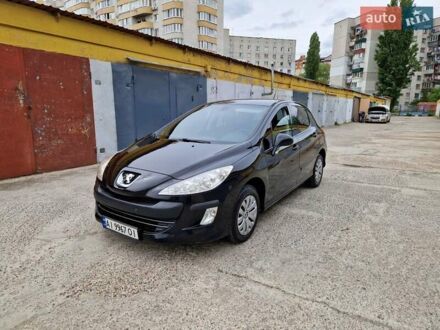 Пежо 308 2010 у Броварах на Automoto.ua Чорний Пежо 308, об'ємом двигуна 1.6 л та пробігом 200 тис. км за 5650 $, фото 1 на Automoto.ua