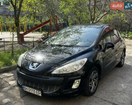 Черный Пежо 308, объемом двигателя 1.6 л и пробегом 84 тыс. км за 7500 $, фото 1 на Automoto.ua