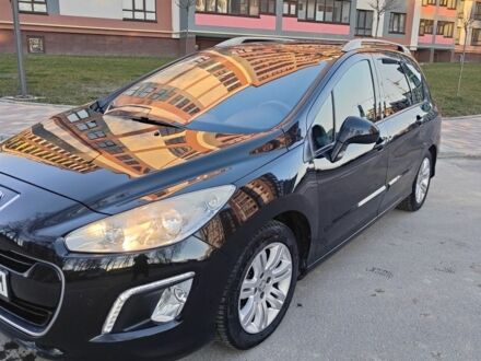 Чорний Пежо 308, об'ємом двигуна 1.6 л та пробігом 194 тис. км за 5760 $, фото 1 на Automoto.ua