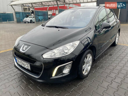 Чорний Пежо 308, об'ємом двигуна 1.6 л та пробігом 162 тис. км за 7400 $, фото 1 на Automoto.ua