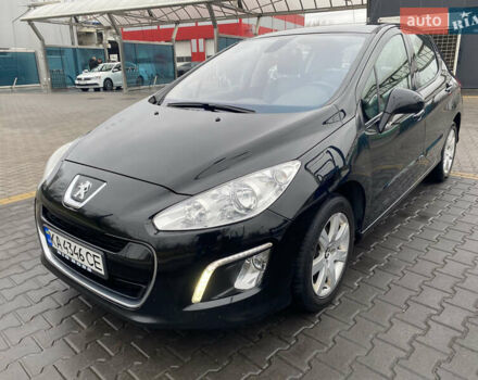 Черный Пежо 308, объемом двигателя 1.6 л и пробегом 162 тыс. км за 7400 $, фото 1 на Automoto.ua