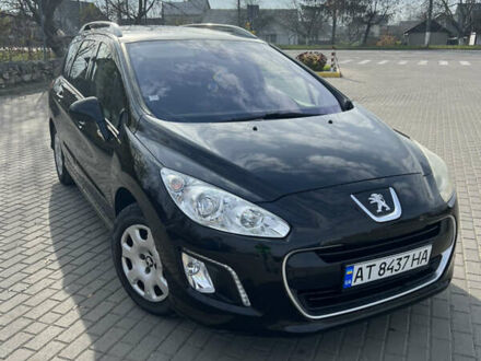 Черный Пежо 308, объемом двигателя 1.6 л и пробегом 206 тыс. км за 6200 $, фото 1 на Automoto.ua