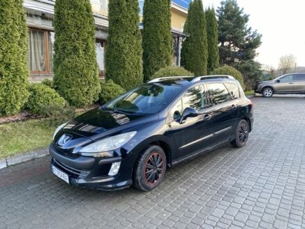 Чорний Пежо 308, об'ємом двигуна 0.16 л та пробігом 300 тис. км за 5700 $, фото 1 на Automoto.ua